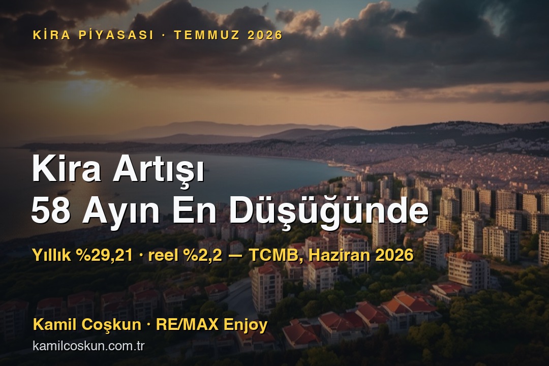 Kira artışı 58 ayın en düşüğünde — 2026 kira piyasası