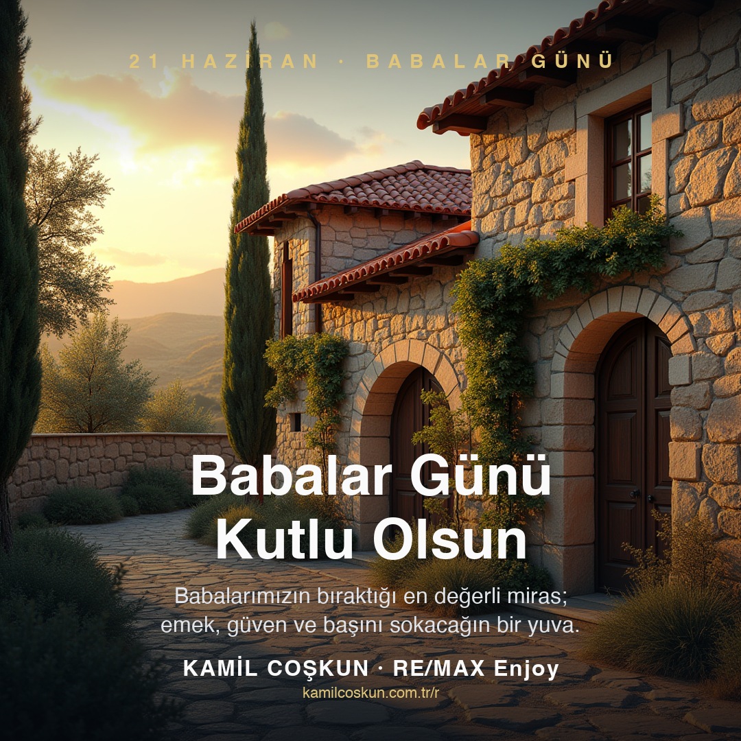 Babalar Günü mesaj kartı — Kamil Coşkun