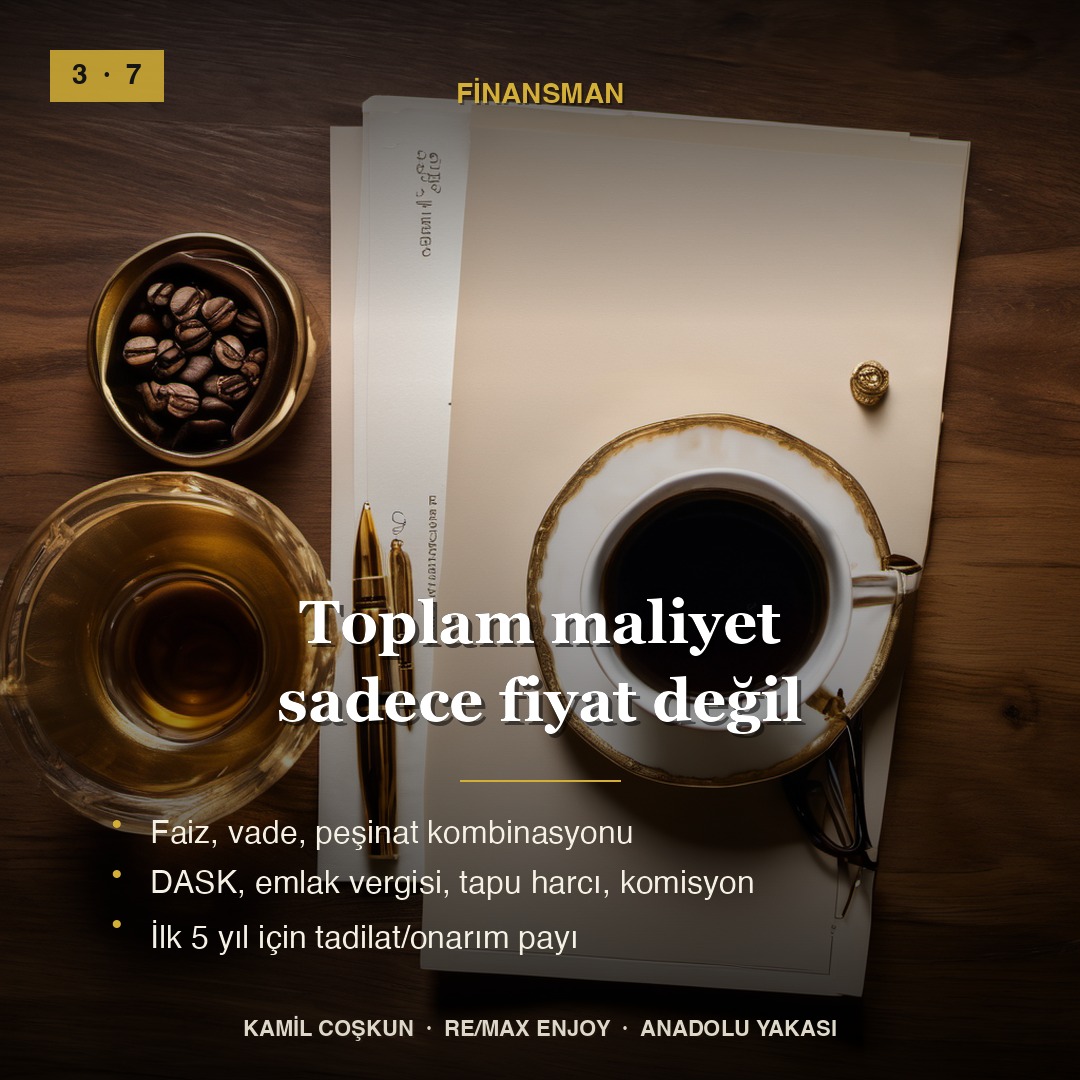 Soru 3 — Toplam maliyet sadece fiyat mı?